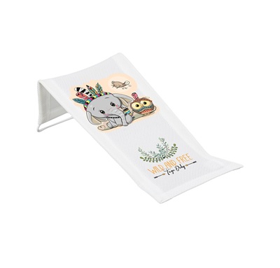 Textile baby bath seat WILD FREE little elephant - Tega Baby