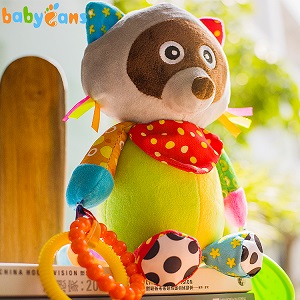Musical toy raccoon Bebes