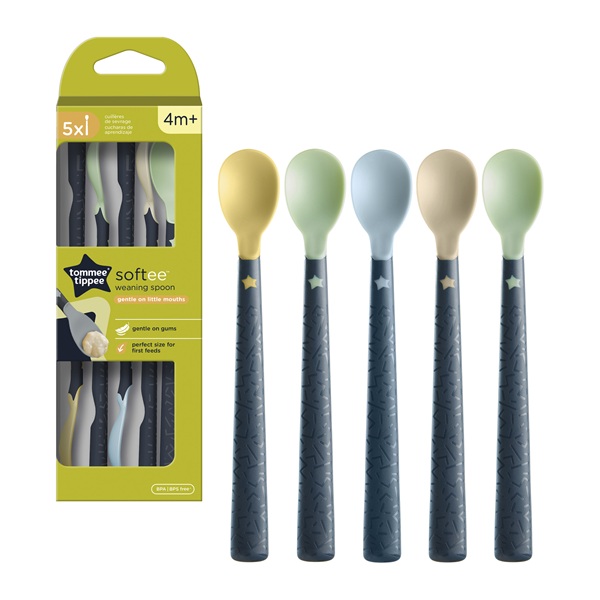 Soft Tip Weaning Spoons 4m Tommee Tippee